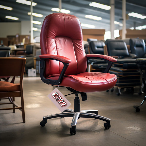 Go to article: used office chair with a price tag