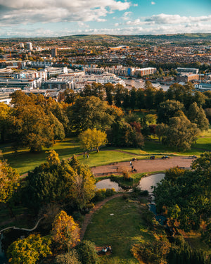 aerial view of Bristol