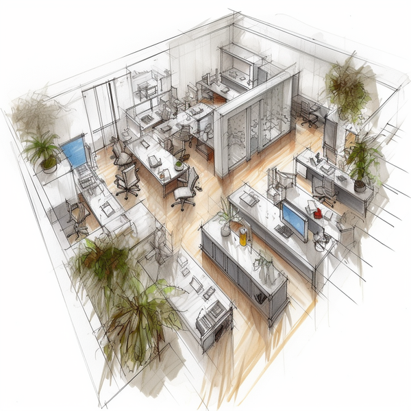 Go to article: used office furniture London space planning