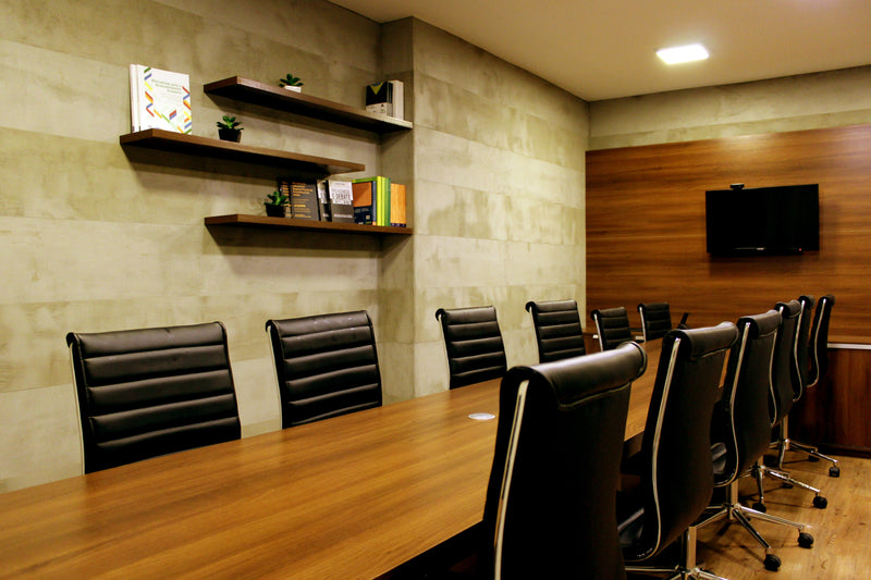 meeting room with second hand office furniture London