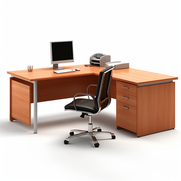 Go to article: second hand curved office desks with desk high pedestal