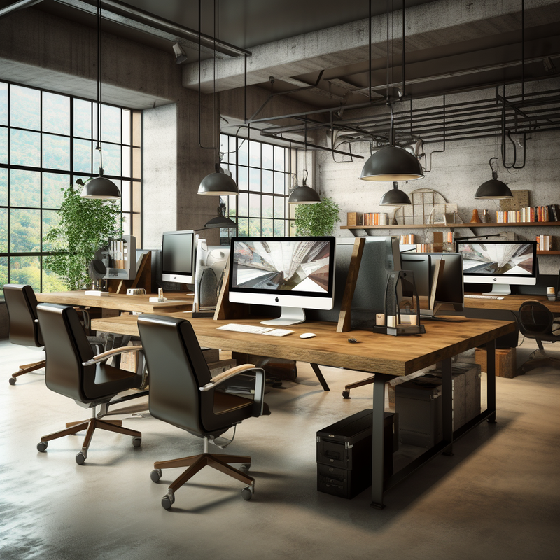 The Rise of Vintage Industrial Office Decor
