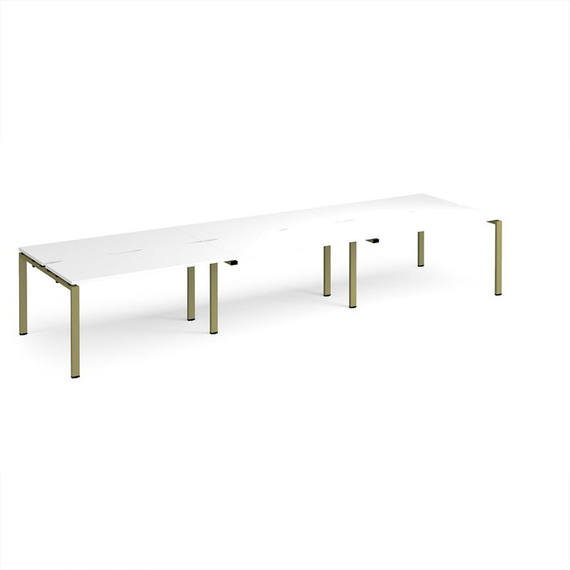 Adapt 6 starter units back to back with 1600 depth - White/Green
