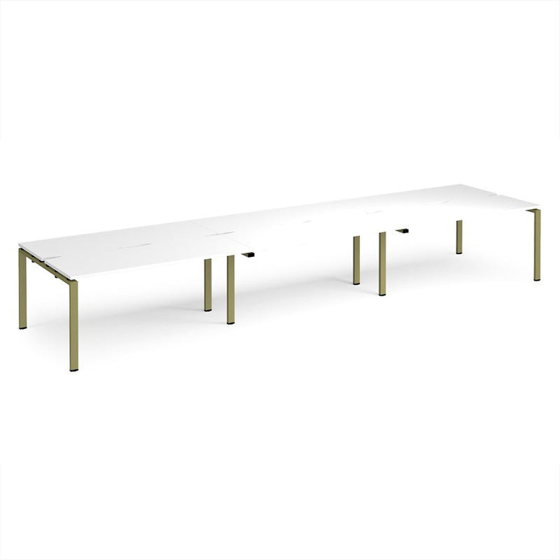 Adapt 6 starter units back to back with 1600 depth - White/Green