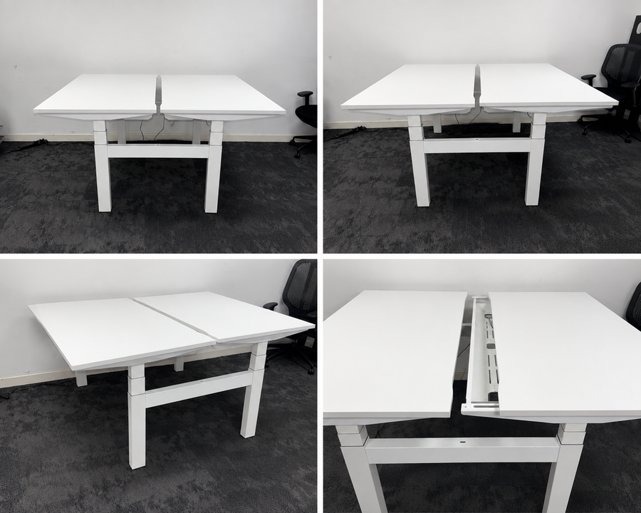 Used Techo Electric Height Adjustable Bench Desk