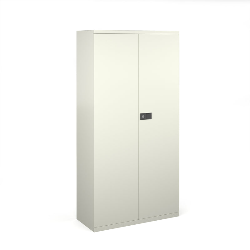 Steel contract cupboard with 3 shelves 1806mm high