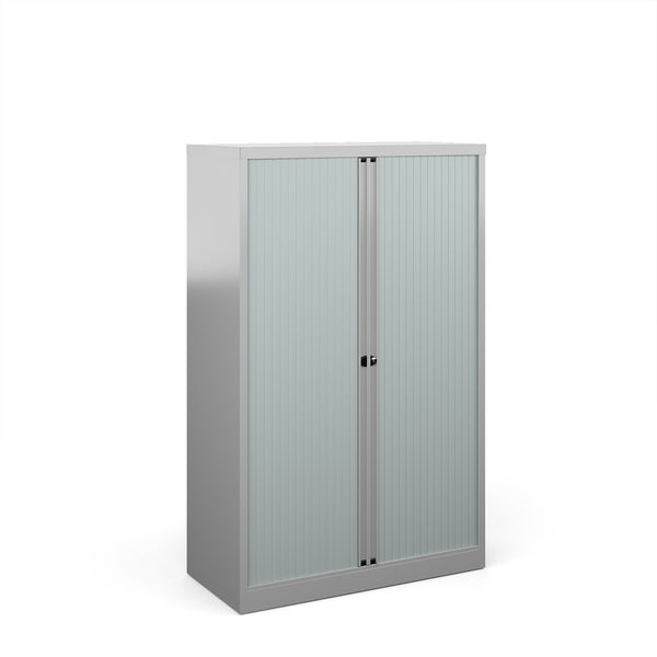 Bisley systems storage medium tambour cupboard 1570mm high