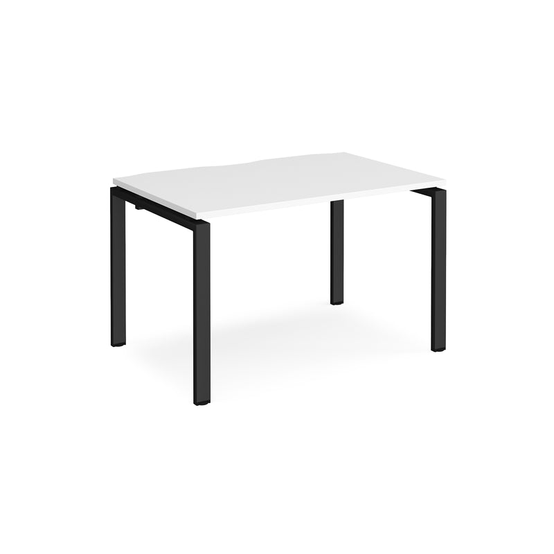 Adapt single desk 800mm depth - White