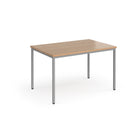 Flexi 25 square table with 800m depth - Beech