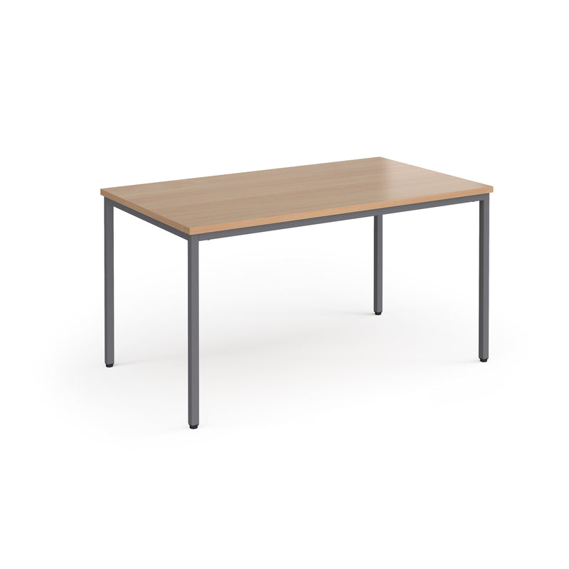 Flexi 25 square table with 800m depth - Beech