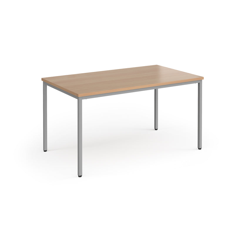 Flexi 25 square table with 800m depth - Beech