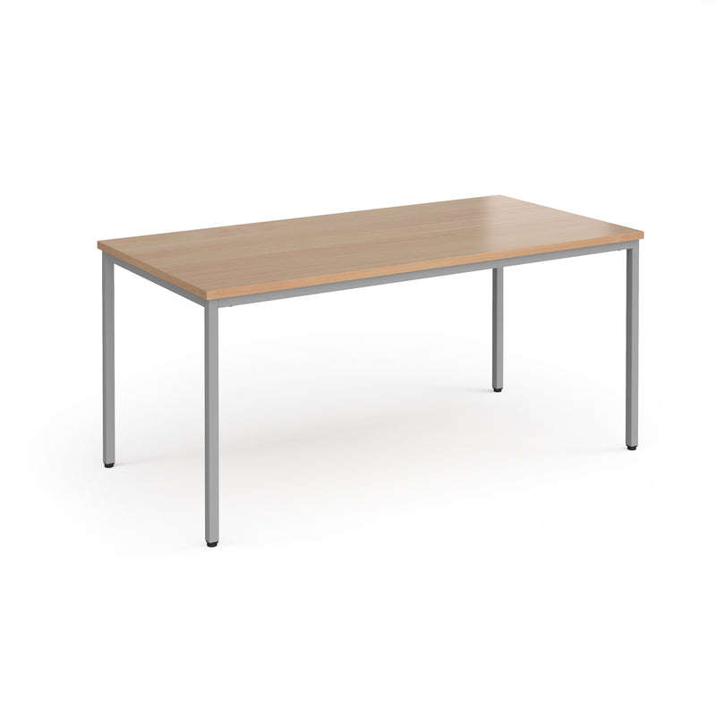 Flexi 25 square table with 800m depth - Beech