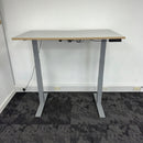 Used Dual Motor Electric Height Adjustable Desk with Memory and Cable Management