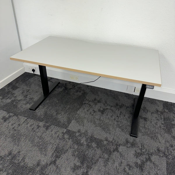 Used Dual Motor Electric Height Adjustable Desk with Cable Management
