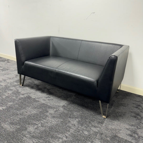 Used 2 Seater Faux Leather Sofa