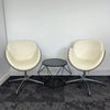 Used Spirit Leather Tub Chair Set