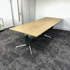 Used Light Oak Meeting Table