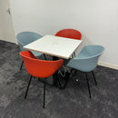 Used Hay Meeting Table Bundle With Power