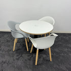 Used Senator Meeting Table Bundle With Power