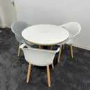 Used Senator Meeting Table Bundle With Power