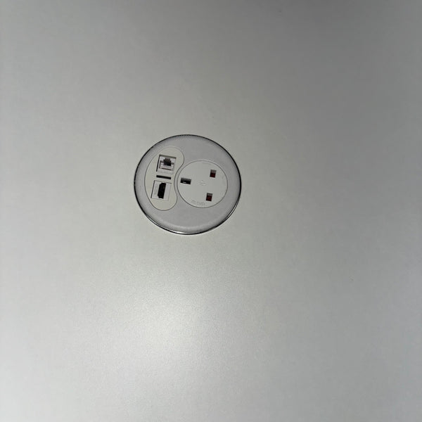 Used Senator Meeting Table Bundle With Power