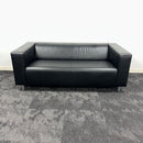Used Faux Leather Sofa