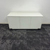 Used White 3 Door Credenza