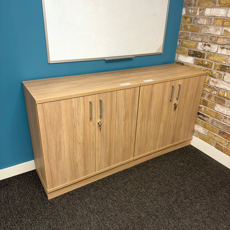 Used  Nebraska Oak Storage Cupboard