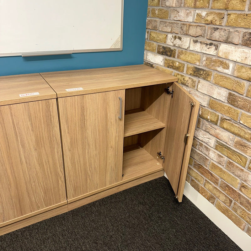 Used  Nebraska Oak Storage Cupboard