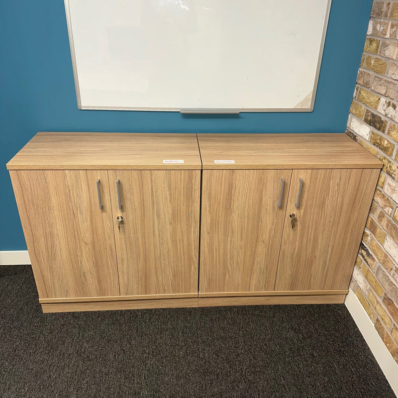 Used  Nebraska Oak Storage Cupboard