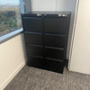 Used Black 4 Draw Steel Filing Cabinet