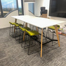 Used Narbutas High Table + 8 Stools