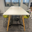 Used Narbutas High Table + 8 Stools
