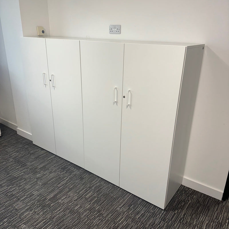 Used White Storage Cupboard