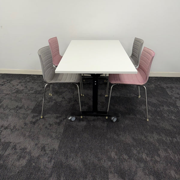 Used Arper Meeting Set with Fliptop Table