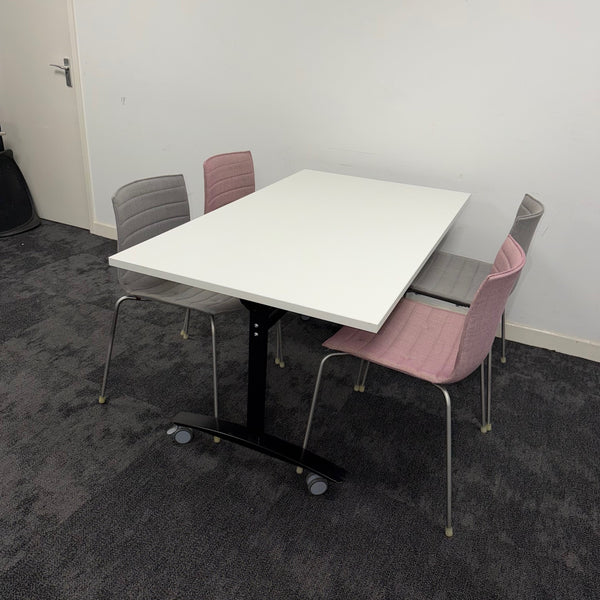Used Arper Meeting Set with Fliptop Table