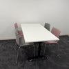 Used Arper Meeting Set with Fliptop Table