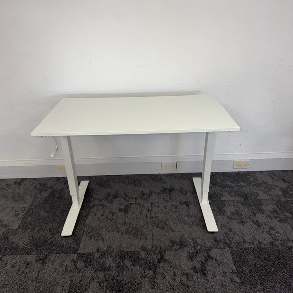 Used Manuel Height Adjustable Desk
