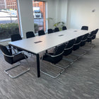 Used Sitland Large Meeting Table Bundle
