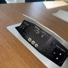 Used Vitra Softshell Meeting Table Set with Power