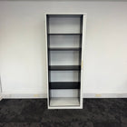 Used White Tambour Cupboard 2070 High