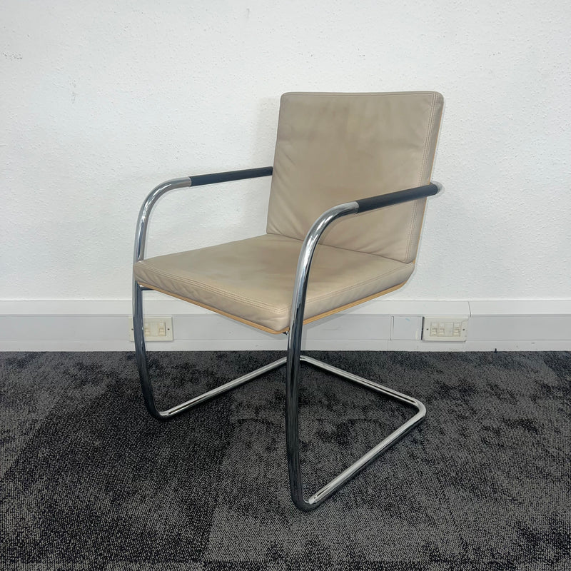 Used Thonet S60 Leather Meeting Chair