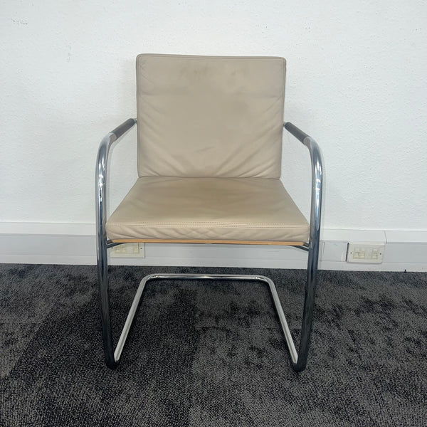 Used Thonet S60 Leather Meeting Chair