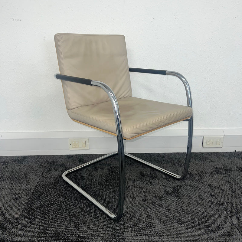 Used Thonet S60 Leather Meeting Chair