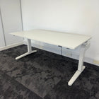 Used Steelcase Ology Height Adjustable Desk with Cable Tray