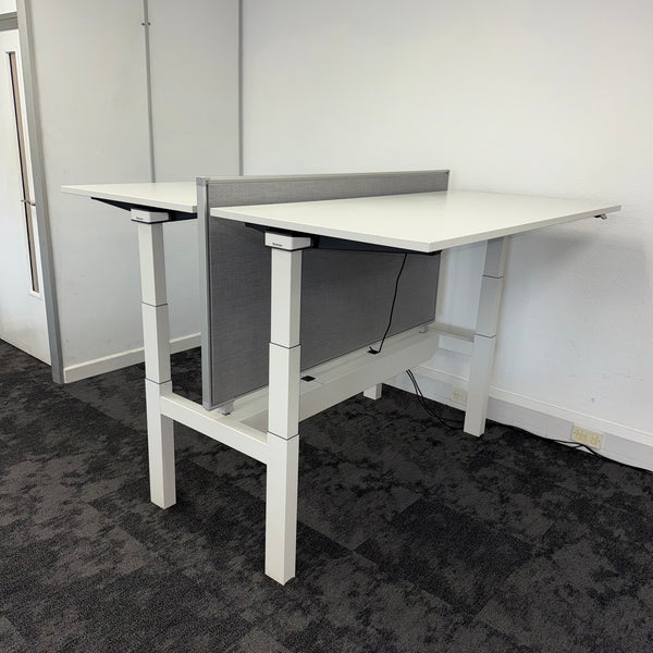 Used Steelcase Ology Height Adjustable Bench Desk