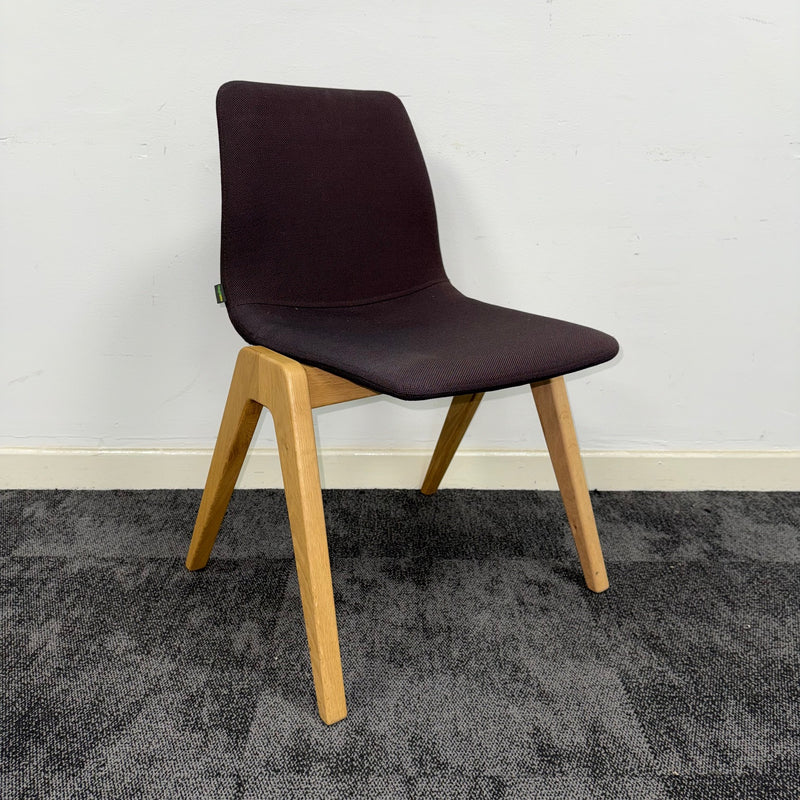 used Naughtone Viv Wooden Frame Dining Chair