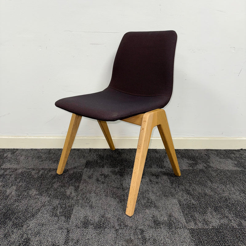 used Naughtone Viv Wooden Frame Dining Chair