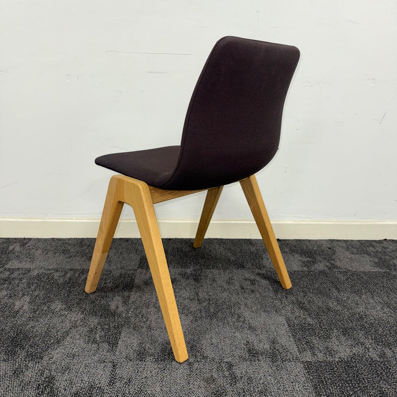used Naughtone Viv Wooden Frame Dining Chair