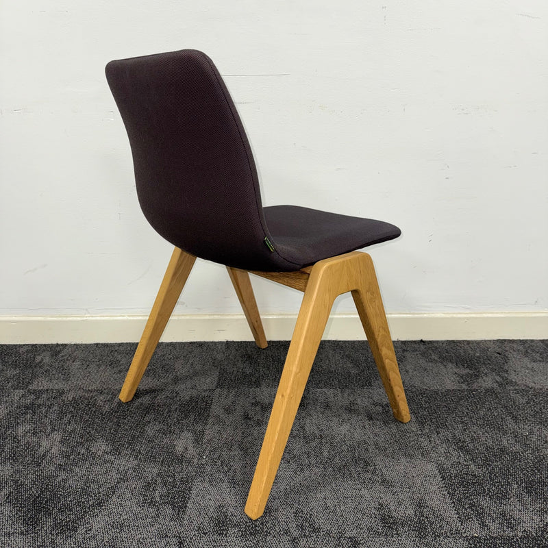 used Naughtone Viv Wooden Frame Dining Chair